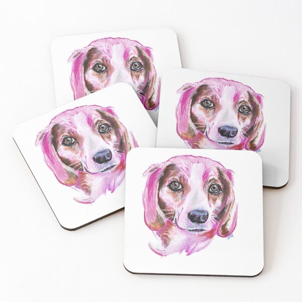 Item preview, Beagle à la Pink designed and sold by douglasrickard.