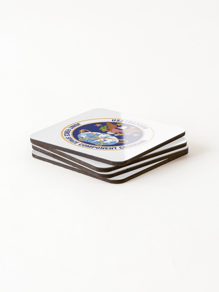 Thumbnail 4 of 5, Coasters (Set of 4), Joint Force Space Component Command designed and sold by Spacestuffplus.