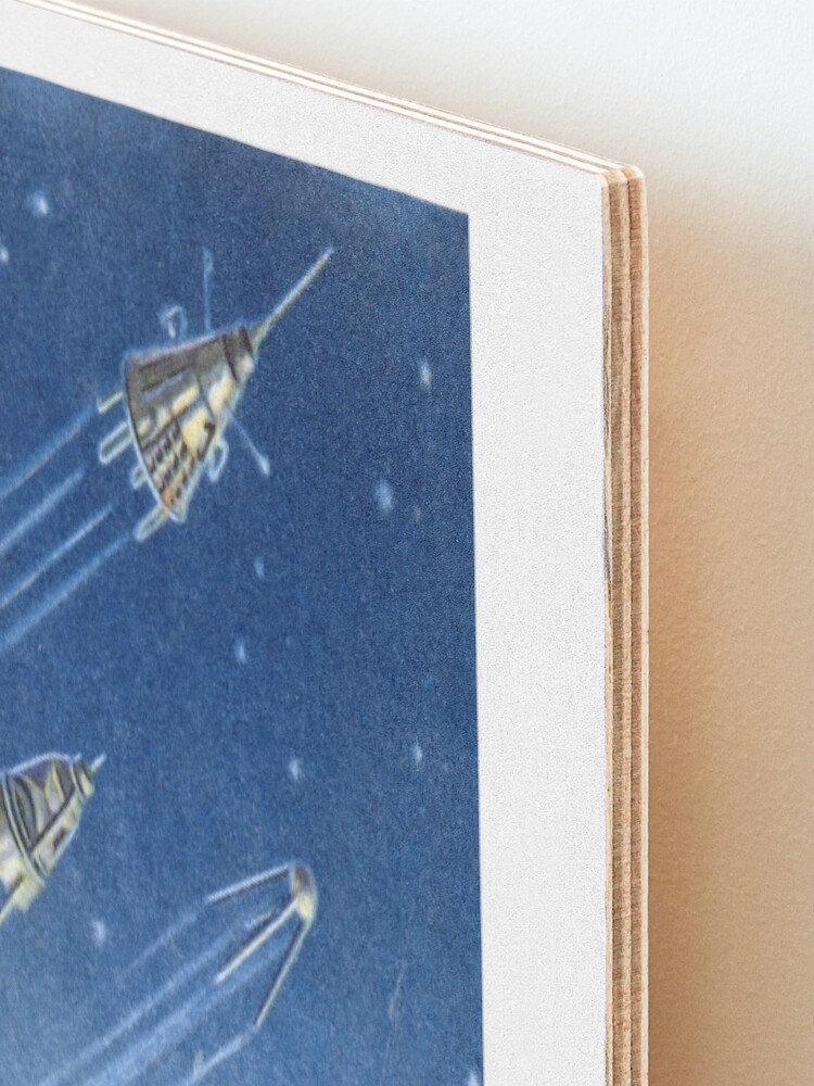 Alternate view of 1958 Laika, First Dog in Space Mounted Print