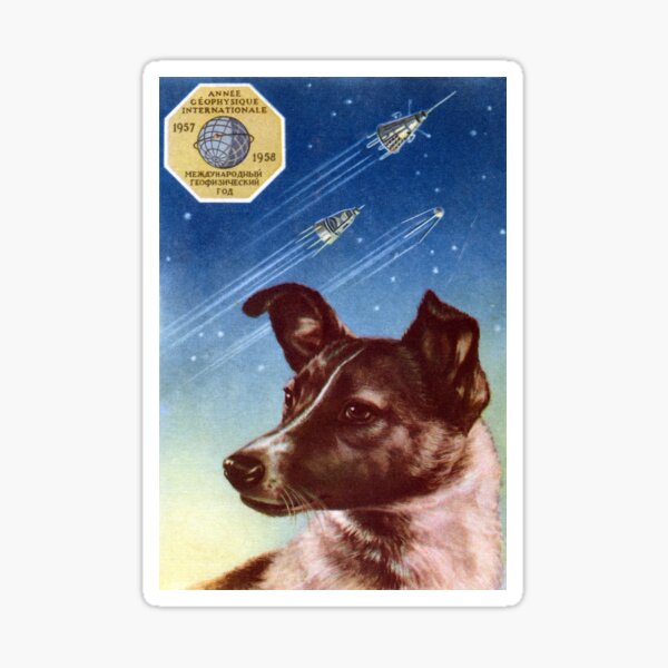 Artikel-Vorschau von 1958 Laika, erster Hund im Weltraum, designt und verkauft von historicimage.