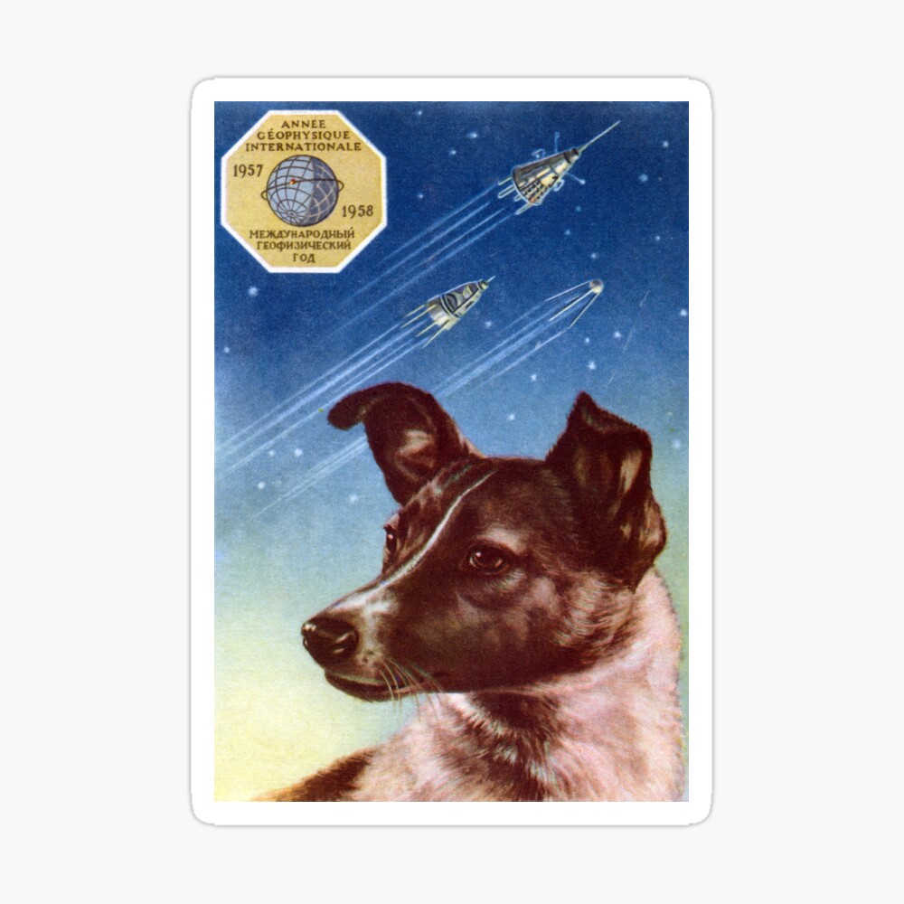 1958 Laika, First Dog in Space