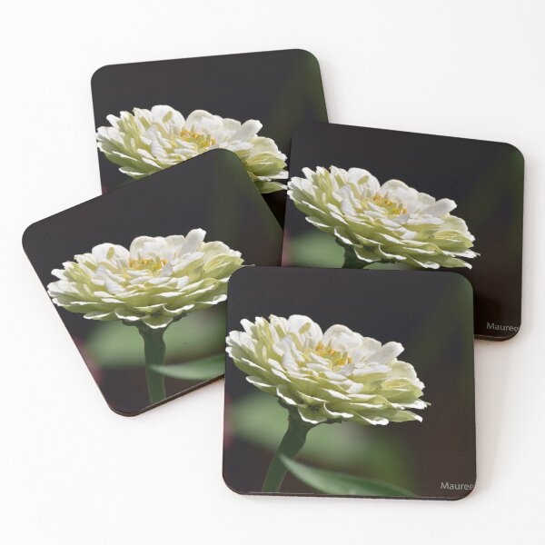 Item preview, White Zinnia designed and sold by Maureen Zaharie.