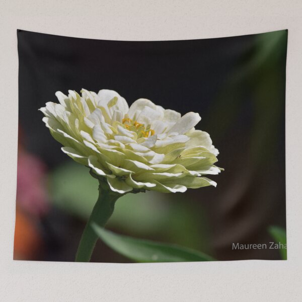 Item preview, White Zinnia designed and sold by Maureen Zaharie.