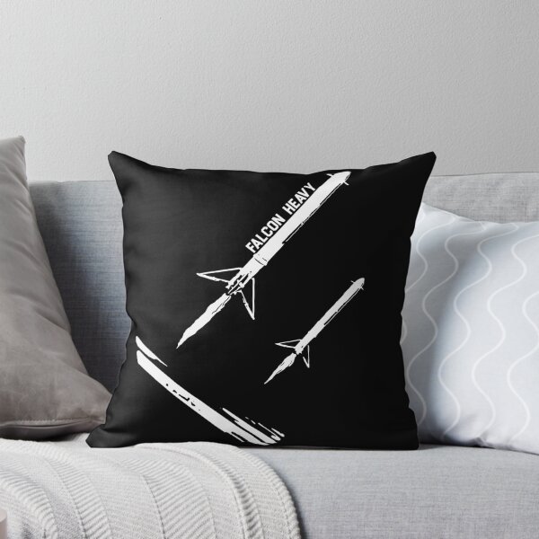Aperçu de l'œuvre Falcon Heavy Landing - Noir créée et vendue par BlankCog.