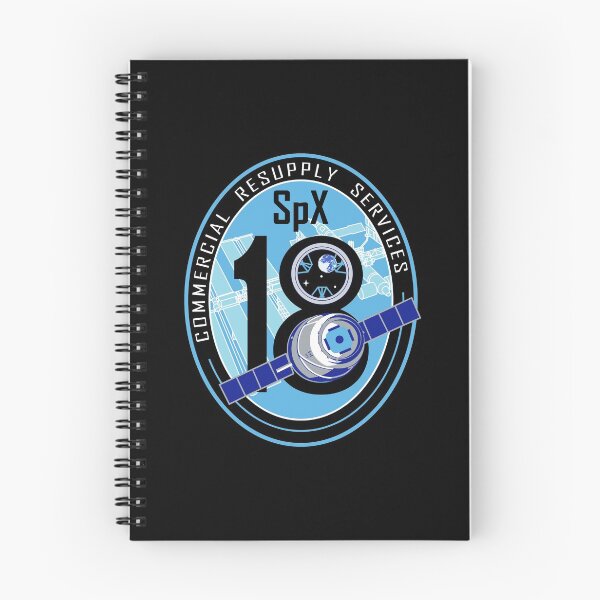 Item preview, NASA / SpaceX Commercial Resupply Services CRS-18 (SpX-18) Mission Patch designed and sold by bobbooo.