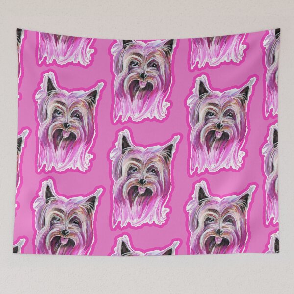 Item preview, Yorkie à la Pink designed and sold by douglasrickard.