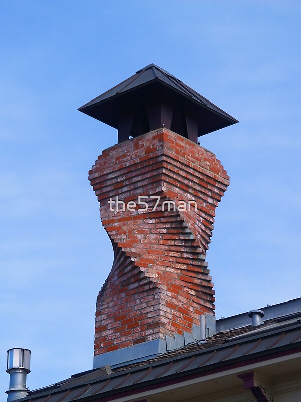 "Spiral Chimney" by the57man | Redbubble