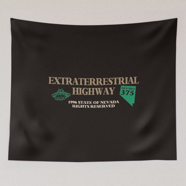 Item preview, Extraterrestrial Highway Nevada 375 designed and sold by WorldOfTeesUSA.