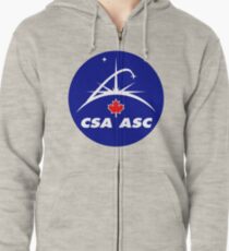 Canadian Space Agency Zipped Hoodie