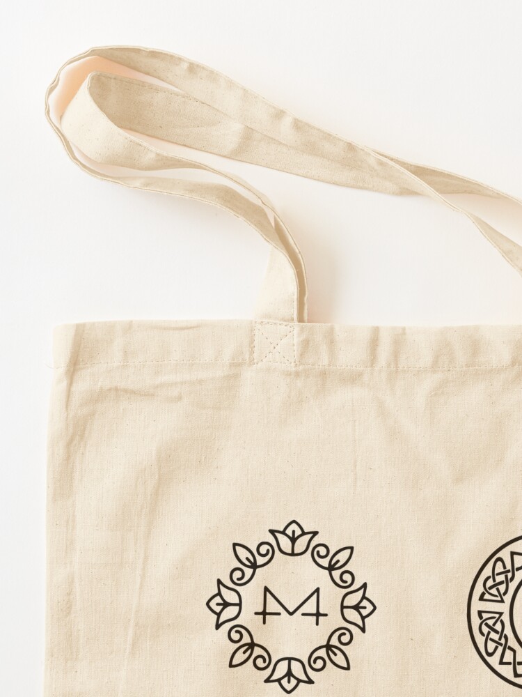 Alternate view of MMM 4 SEASONS - BLACK 02 Tote Bag