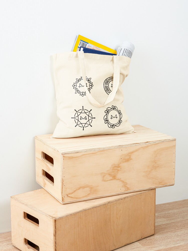 Alternate view of MMM 4 SEASONS - BLACK 02 Tote Bag