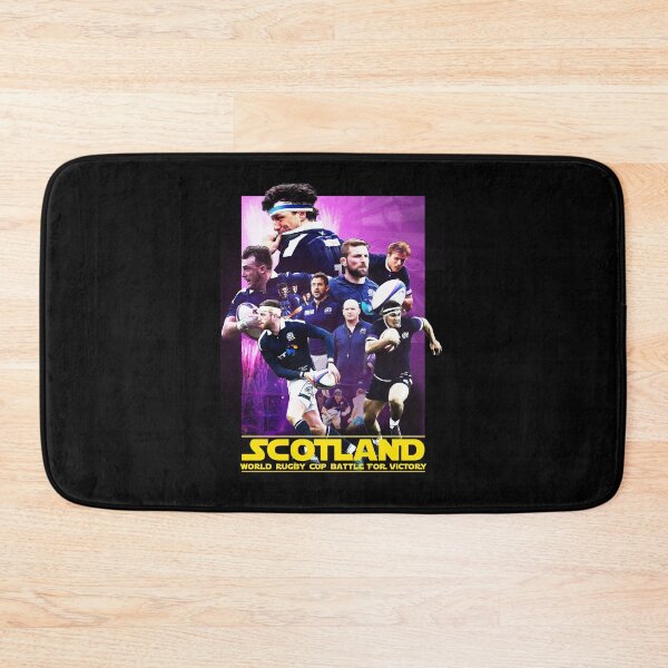 Item preview, Movie poster style Scotland Rugby Team designed and sold by Cammy Black.