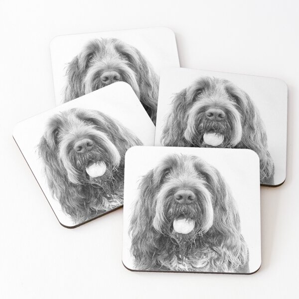 Artikelvorschau, Schnurrbart Spinone entworfen und verkauft von FOLK ART FUSION.