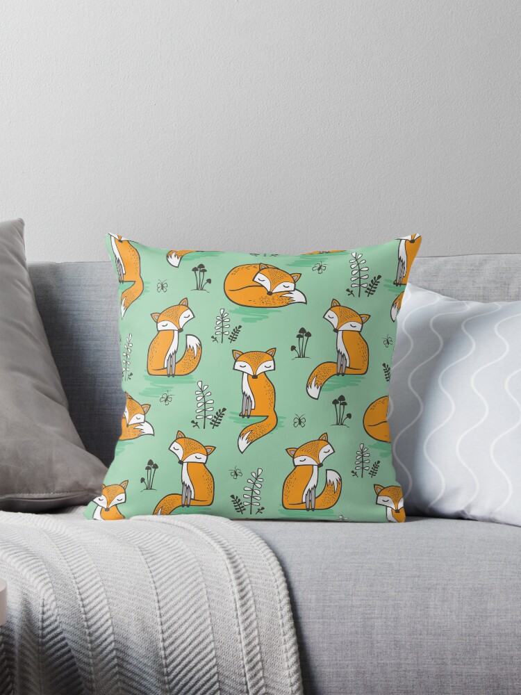 Item preview, Throw Pillow designed and sold by CajaDesign.