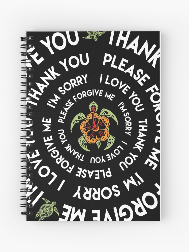 Cuaderno De Espiral Oracion Ho Oponopono De Agilexp Redbubble