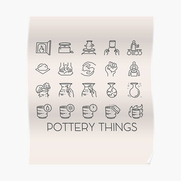 Pottery Things Poster