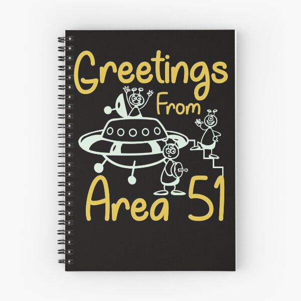 Item preview, Greetings from Area 51 designed and sold by WorldOfTeesUSA.