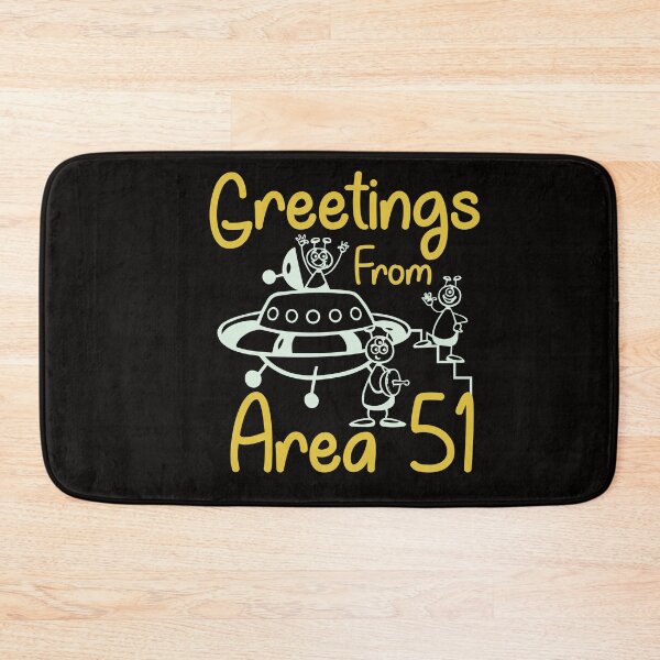 Item preview, Greetings from Area 51 designed and sold by WorldOfTeesUSA.