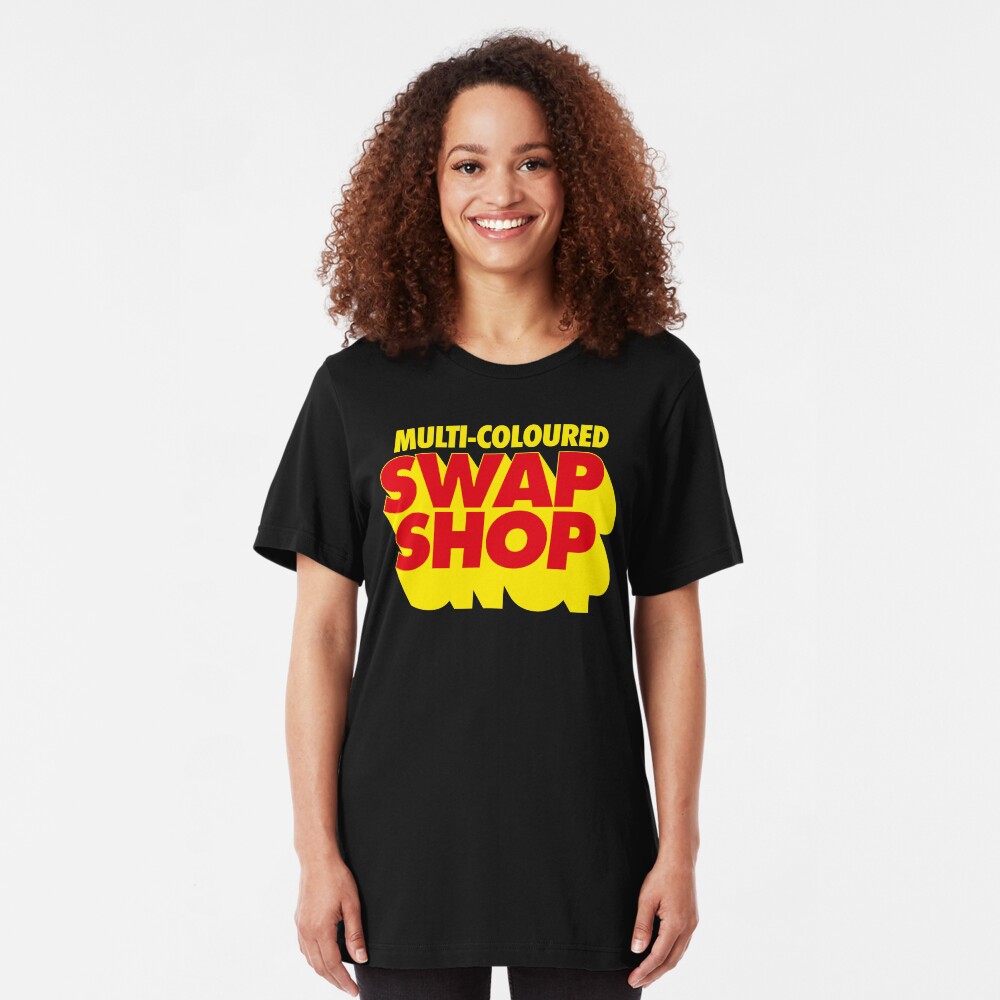 NDVH Multi-Coloured Swap Shop Slim Fit T-Shirt