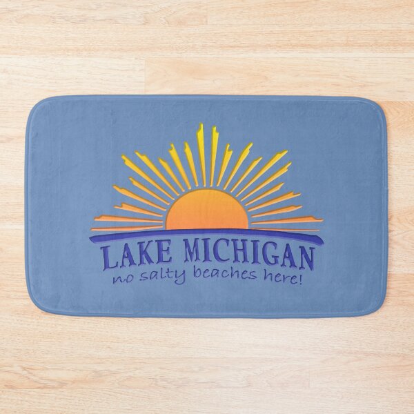 Item preview, LAKE MICHIGAN - No Salty Beaches Here  designed and sold by Destinations Souvenirs.