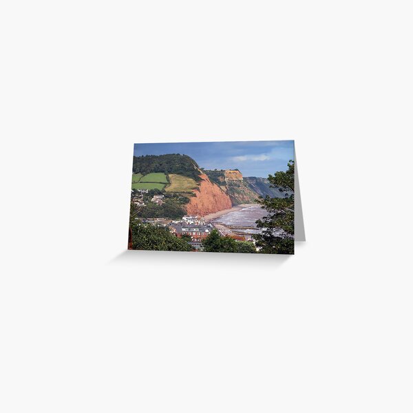 Sidmouth Seafront Greeting Card