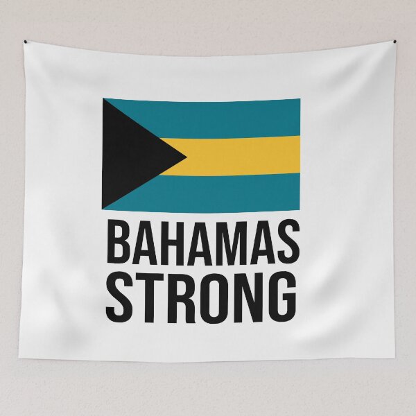 Item preview, Bahamas Strong, Bahamas Flag, Proud to be Bahamian, Support the Bahamas, Bahamas Strong, Bahamas Art, Bahamas patriotic Flag designed and sold by trueblue0036.