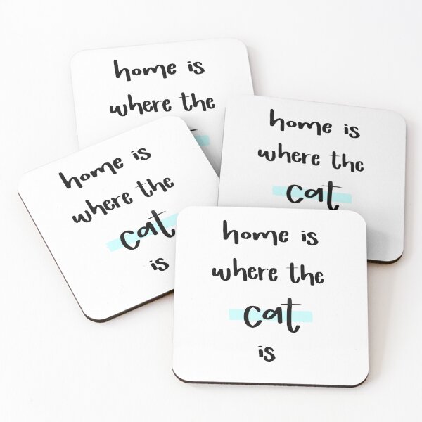 Item preview, Home is Where the Cat is designed and sold by On The Lash.