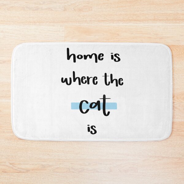 Item preview, Home is Where the Cat is designed and sold by On The Lash.