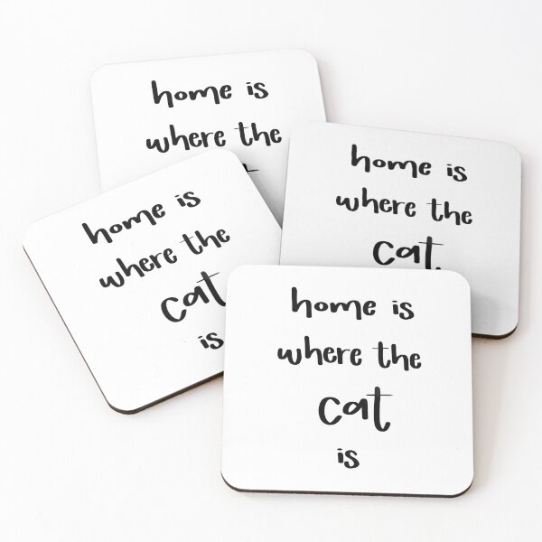 Item preview, Home is Where the Cat is designed and sold by On The Lash.