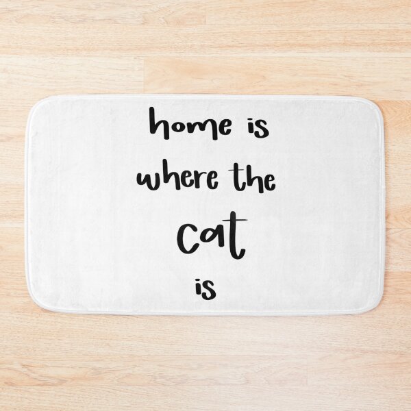 Item preview, Home is Where the Cat is designed and sold by On The Lash.