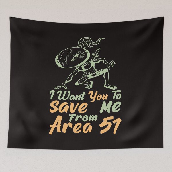 Item preview, Save me from Area 51 designed and sold by WorldOfTeesUSA.