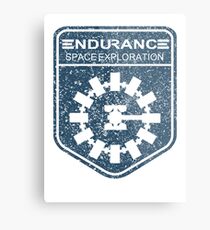 vintage Endurance stamped (dark print) Metal Print