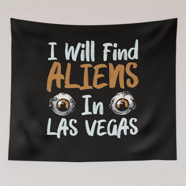 Item preview, I will find Aliens in Las Vegas designed and sold by WorldOfTeesUSA.