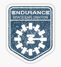 vintage Endurance stamped (dark print) Sticker