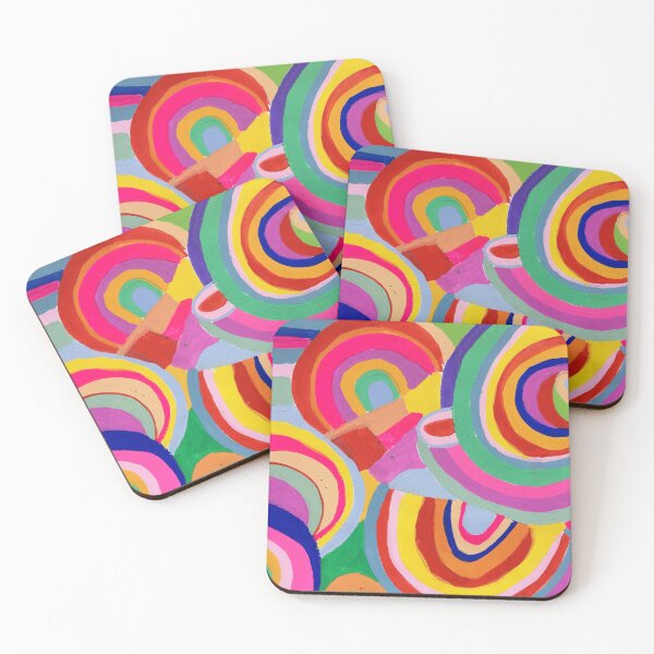Item preview, Messy Rainbows designed and sold by MyCraftyNell.