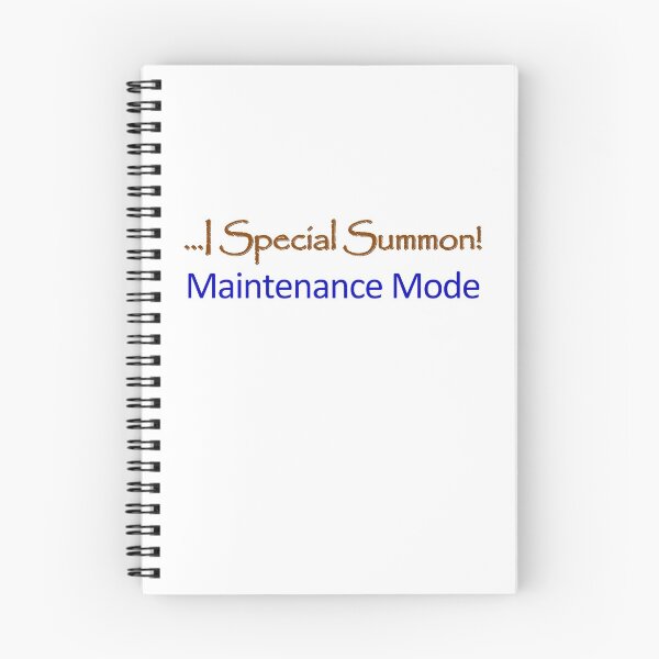 Item preview, I Special Summon Maintenance Mode designed and sold by Cleave.