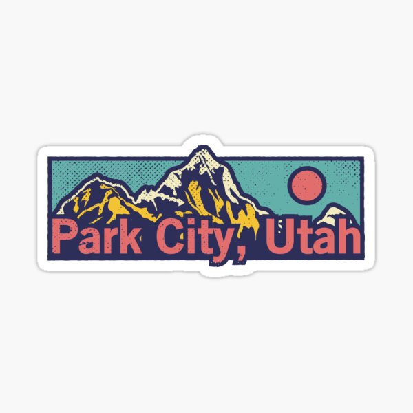 Item preview, Park City, Utah - Classic Outdoor Mountain Graphic Apparel designed and sold by Si Li.