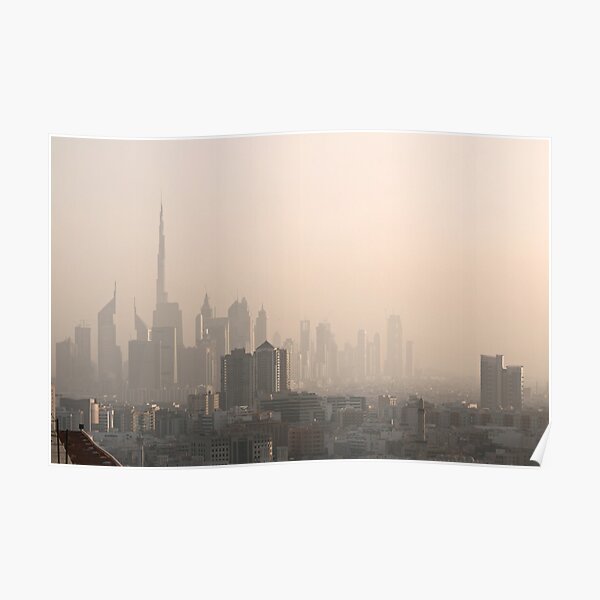 Dubai Skyline Poster