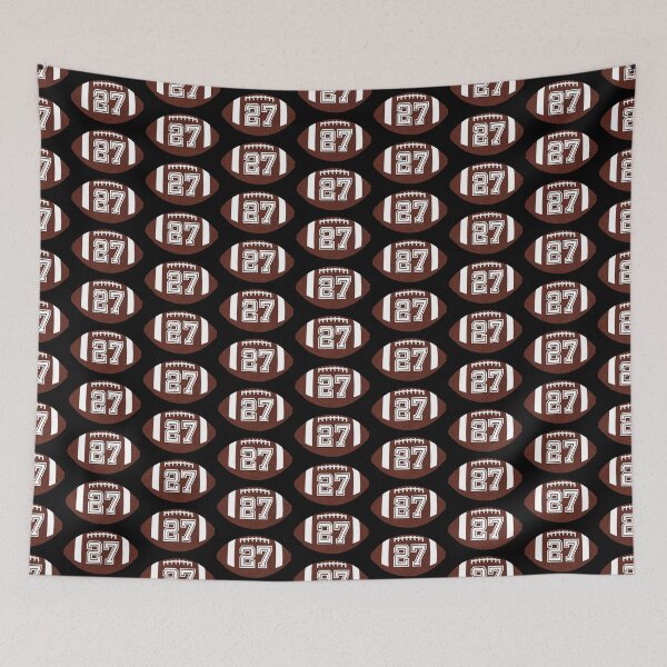 Item preview, American Football Jersey No 27 Uniform Back Number #27 designed and sold by theshirtinator.