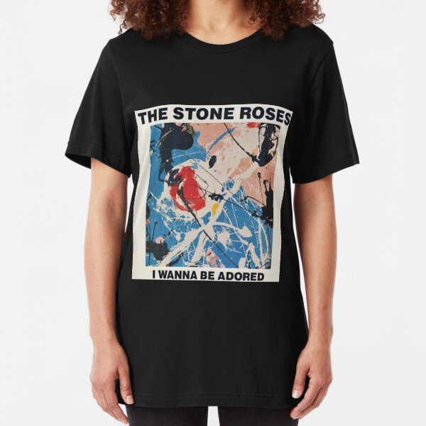 I Wanna Be Adored Throwback 1989 Stone Roses Manchester Classic Alternative Slim Fit T-Shirt
