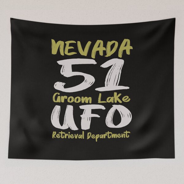 Item preview, Nevada 51 Groom Lake UFO retrieval department designed and sold by WorldOfTeesUSA.