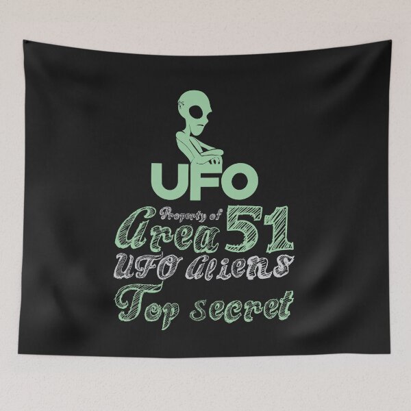 Item preview, UFO top secret designed and sold by WorldOfTeesUSA.