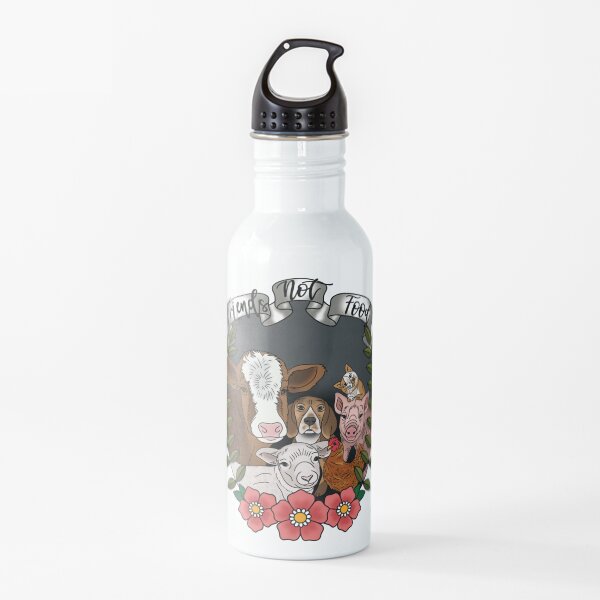 Friends not food Water Bottle