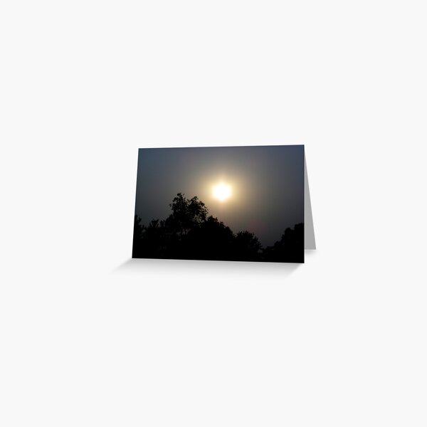 Sunset Greeting Card