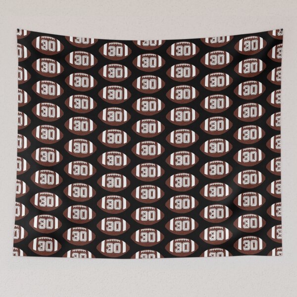 Item preview, American Football Jersey No 30 Uniform Back Number #30 designed and sold by theshirtinator.