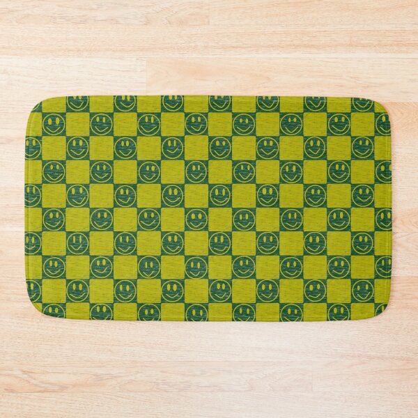 Item preview, Green/Gold Tiles with Smiles  designed and sold by lornakay.
