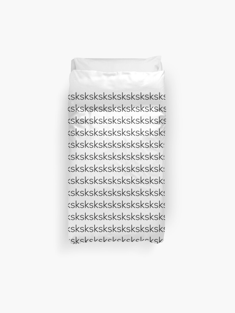 Teen Vsco Girl Sayings Sksksks Duvet Cover By Stylishmama Redbubble