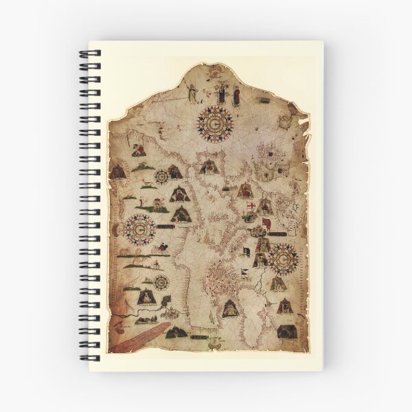 Item preview, Portolan Chart Mediterranean Map by Mateus Prunes (1559) designed and sold by allhistory.