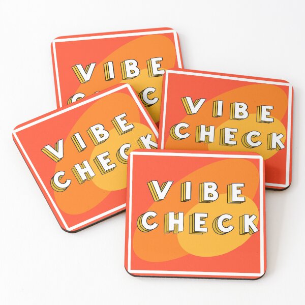 Item preview, Vibe Check- warm colors designed and sold by sharktongue.