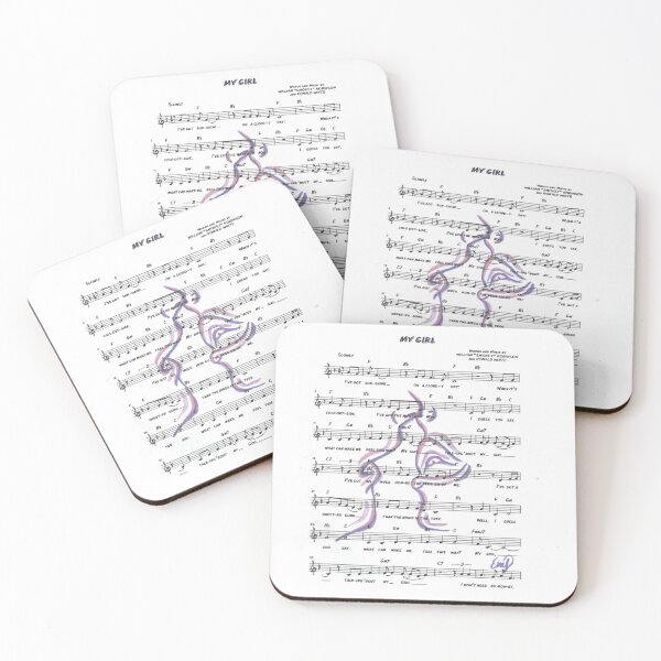 Item preview, My Girl Sheet Music designed and sold by cavettemily.